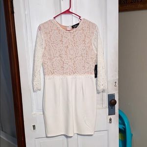 White body on dress for bridal shower